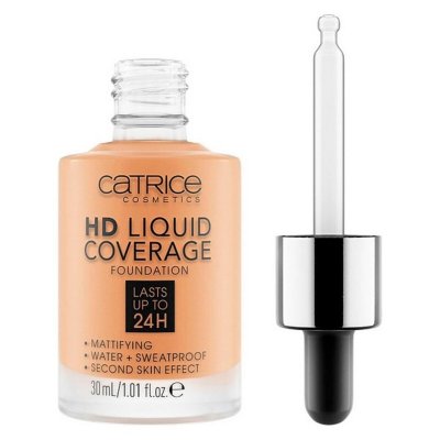 Catrice Flytende Sminke-base Hd Liquid Coverage Foundation 065-bronze be Nylon