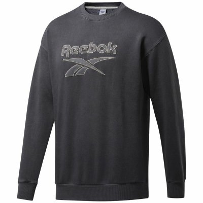 Men’s Sweatshirt without Hood Reebok Classics Premium Dark grey