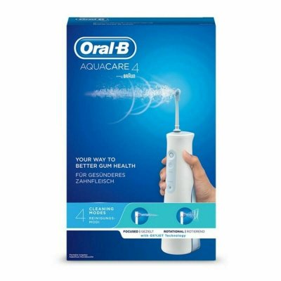 Oral-B Elektrisk Tannbørste Aquacare 4 Hvit