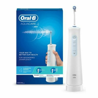 Oral-B Elektrisk Tannbørste Aquacare 4 Hvit