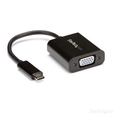 USB C to VGA Adapter Startech CDP2VGA Black