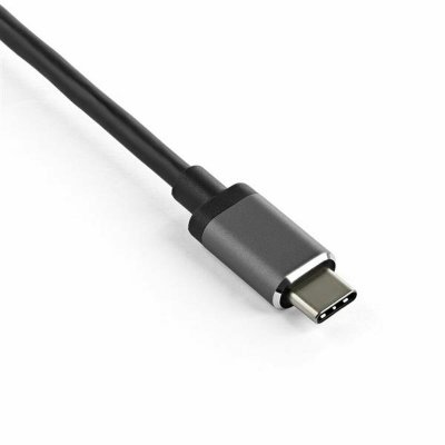 Startech USB C til HDMI/DisplayPort-Adapter CDP2DPHD 4K Ultra HD Grå Aluminium