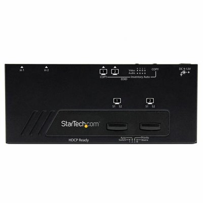 Startech HDMI svitsj VS222HDQ Svart Aluminium