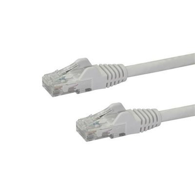 UTP Category 6 Rigid Network Cable Startech N6PATC10MWH 10 m White