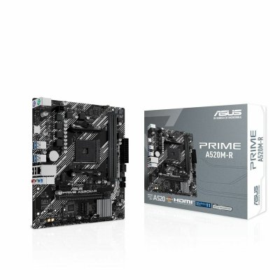 Asus Hovedkort 90MB1H60-M0EAY0 AMD A520 AM4 Svart
