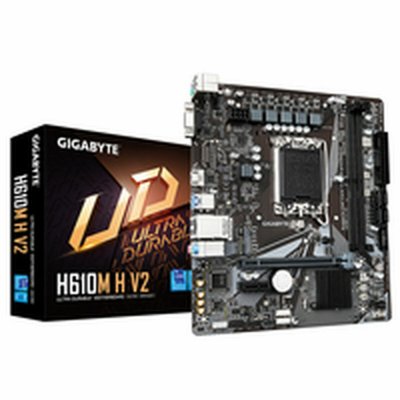 Gigabyte Hovedkort H610M H V2 H610 LGA 1700 Svart