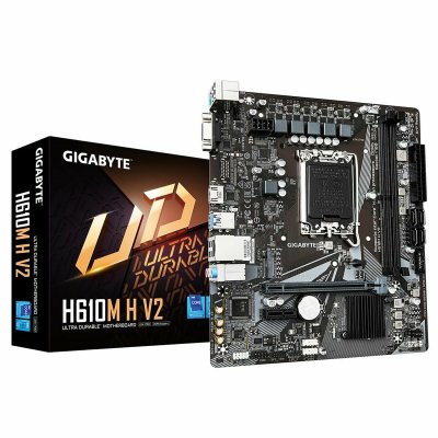 Gigabyte Hovedkort H610M H V2 H610 LGA 1700 Svart