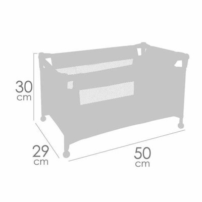 Decuevas Reisebarneseng Koala 50 x 29 30 cm rosa