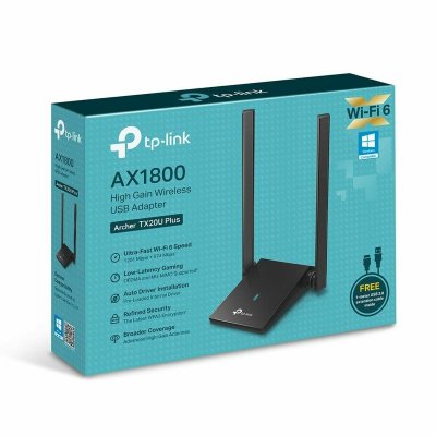 TP-Link Tilgangspunkt Archer TX20U Plus Svart Plast