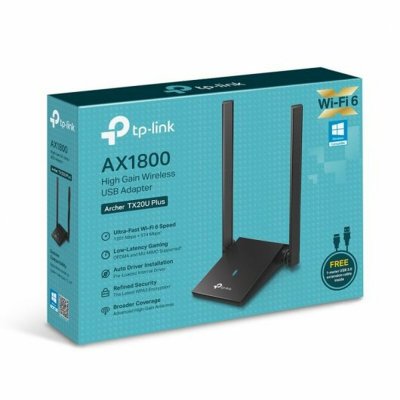TP-Link Tilgangspunkt Archer TX20U Plus Svart Plast