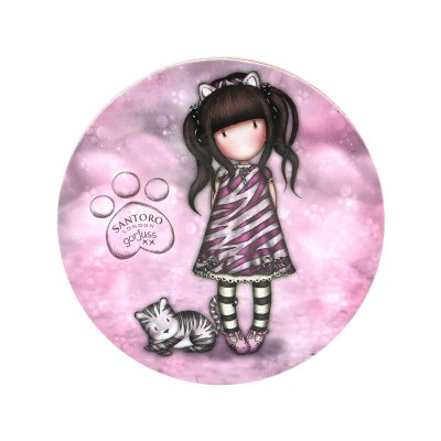 Gorjuss Kopp med tallerken Gorjuss Ruby wild Grå Keramikk Dalbaner Kopp