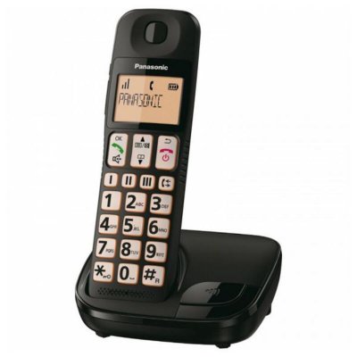 Wireless Phone Panasonic KX-TGE310SPB Black
