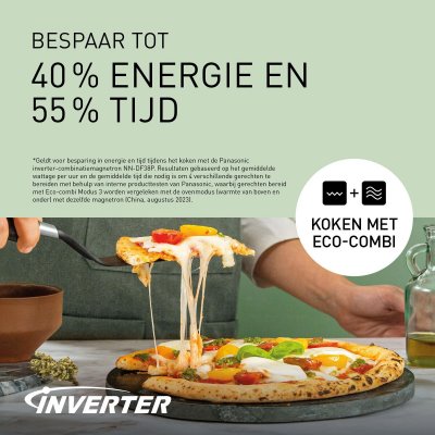 Panasonic Mikrobølgeovn med Grill NNDF37PWEPG Hvit 1000 W 23 L (Fikset A) Rustfritt stål