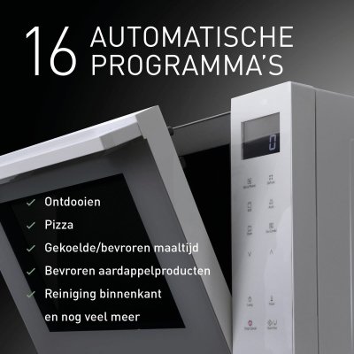 Panasonic Mikrobølgeovn med Grill NNDF37PWEPG Hvit 1000 W 23 L (Fikset A) Rustfritt stål