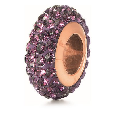 Ladies' Beads Folli Follie 3P0T024RX_- Purple 1 cm