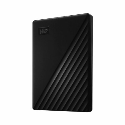 Western Digital Ekstern Harddisk MY PASSPORT svart 2, 5" USB 3. 2 Svart