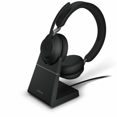 Jabra Hodetelefoner med Mikrofon 26599-989-989 Svart Plast