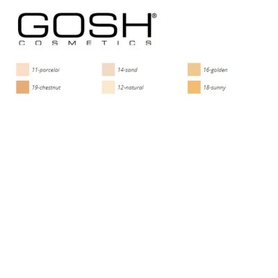 Flytende Sminke-base X-Ceptional Wear Gosh Copenhagen (35 ml)