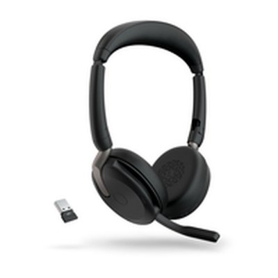 Jabra Bluetooth Hodetelefon med Mikrofon Evolve2 65 Flex Svart