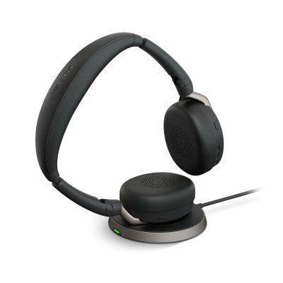 Jabra Bluetooth Hodetelefon med Mikrofon Evolve2 65 Flex Svart