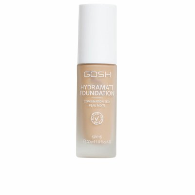 Gosh Copenhagen Kremet foundation HYDRAMATT Nº 008-Medium-Neutral Spf 15 30 ml