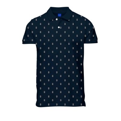 Men’s Short Sleeve Polo Shirt JORCOLLECT Jack & Jones SS FST 12232663 Navy Blue