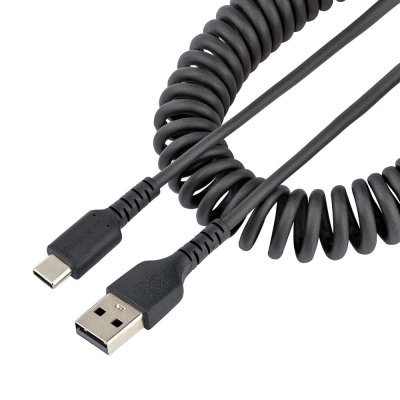 USB A to USB C Cable Startech R2ACC-1M-USB-CABLE Black 1 m