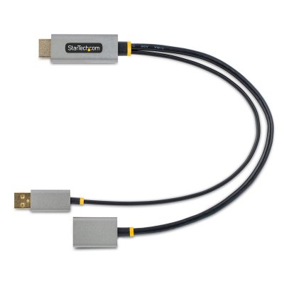 Startech HDMI til DisplayPort-adapter 128-HDMI-DISPLAYPORT Svart