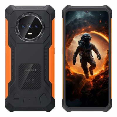 Cubot Smarttelefoner King Kong ES 6, 5" UNISOC T606 6 GB RAM 128 svart, oransje Svart