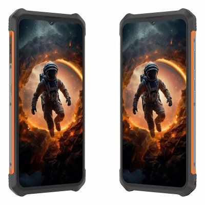 Cubot Smarttelefoner King Kong ES 6, 5" UNISOC T606 6 GB RAM 128 svart, oransje Svart