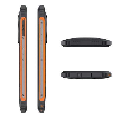 Cubot Smarttelefoner King Kong ES 6, 5" UNISOC T606 6 GB RAM 128 svart, oransje Svart