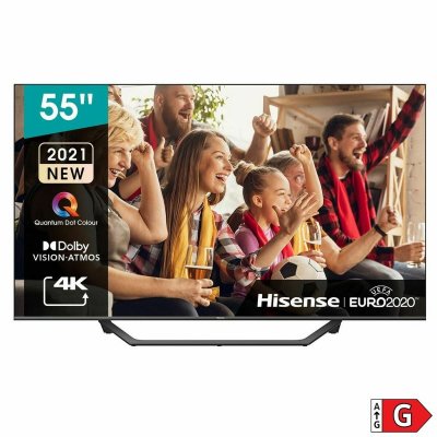 Smart TV Hisense 55A7GQ 55" 4K Ultra HD QLED HDR10+ 480p LED D-LED