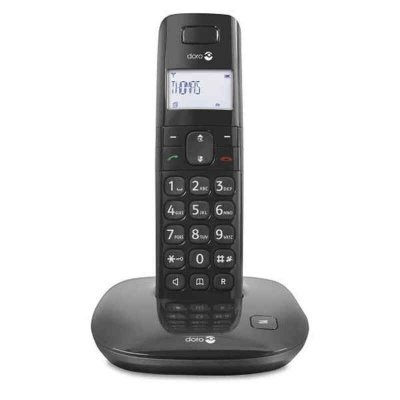 Landline Telephone Doro 6040 Black Wireless