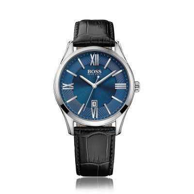 Hugo Boss Klokker for Menn 1513386 (Ø 42 mm) Svart Rustfritt stål
