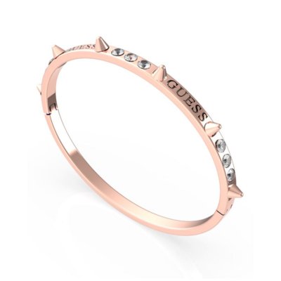 Ladies'Bracelet Guess UBB79070-S Steel Rose gold (Size S)