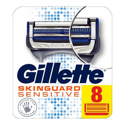 Hervulling Scheermesjes Gillette Skinguard Sensitive 8 Stuks
