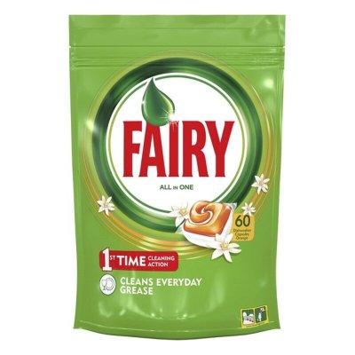Fairy Oppvaskmaskintabletter All in One Fairy (60 uds)