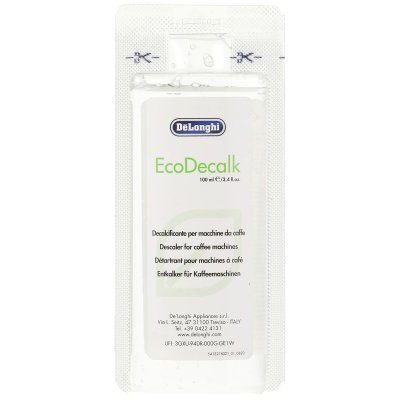 DeLonghi Kalkfjerner EcoDecalk 2x100ml 2 x 100 ml for Kaffemaskin Hvit Plast