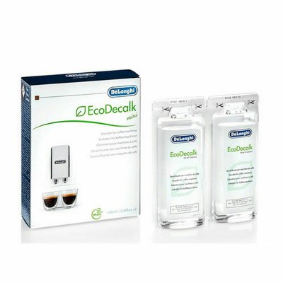 DeLonghi Kalkfjerner EcoDecalk 2x100ml 2 x 100 ml for Kaffemaskin Hvit Plast