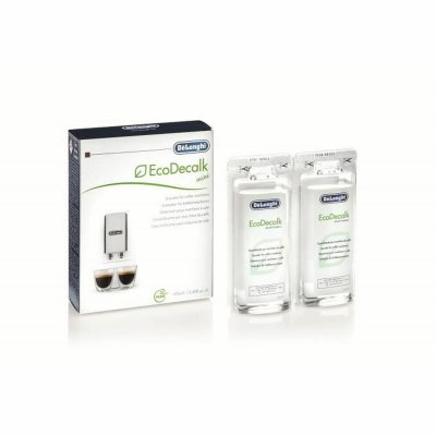 DeLonghi Kalkfjerner EcoDecalk 2x100ml 2 x 100 ml for Kaffemaskin Hvit Plast