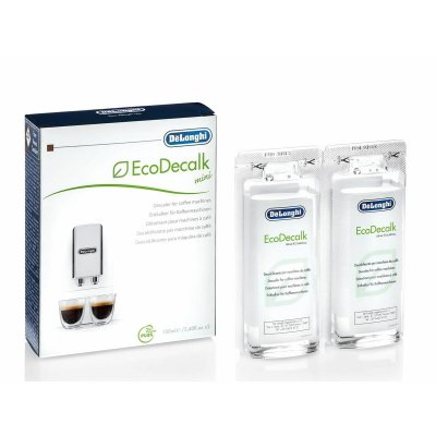 DeLonghi Kalkfjerner EcoDecalk 2x100ml 2 x 100 ml for Kaffemaskin Hvit Plast