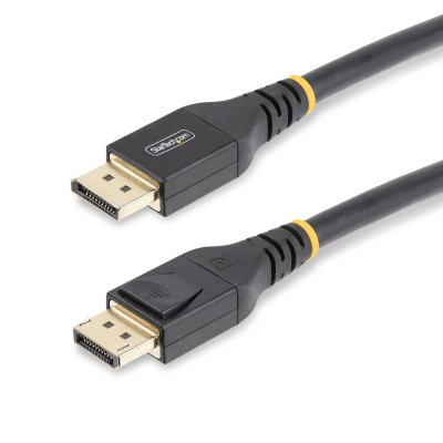 Startech DisplayPort-Kabel DP14A-7M-DP-CABLE Svart 7, 7 m Gull
