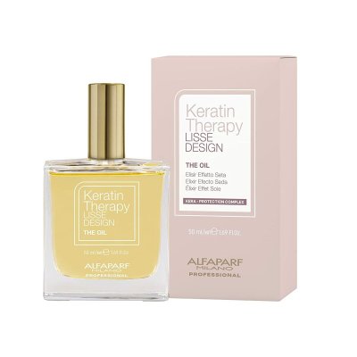 Alfaparf Milano Hårolje Lisse Design Keratin Therapy 50 ml Silkeaktig finish