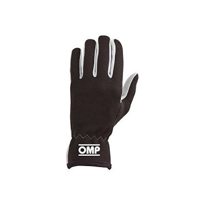 Men's Driving Gloves OMP Rally Black