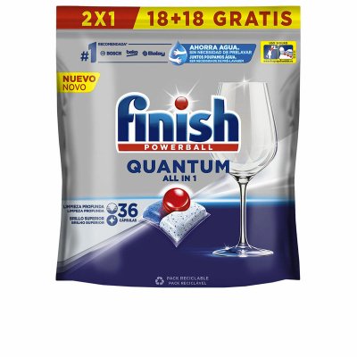 Finish Oppvaskmaskintabletter Finish Quantum (36 Enheter)