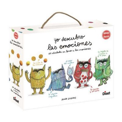 Diset Pedagogisk Babyspill Yo descubro las emociones 168 Deler