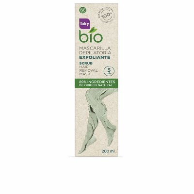 Taky Kroppshårfjerningskrem Bio Natural 0% Scrub 200 ml