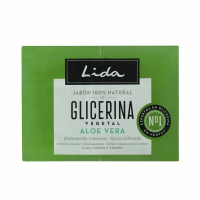 Lida Såpe Kake Glicerina 125 g 2 enheter