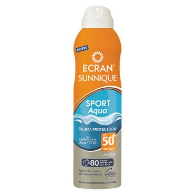 Ecran Solskjermspray Sunnique Sport Aqua Spf 50+ 250 ml