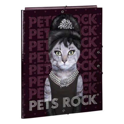 Folder Pets Rock A4 (26 x 33.5 x 2.5 cm)